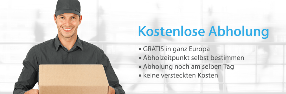 Datenrettung Österreich: kostenlose Abholung